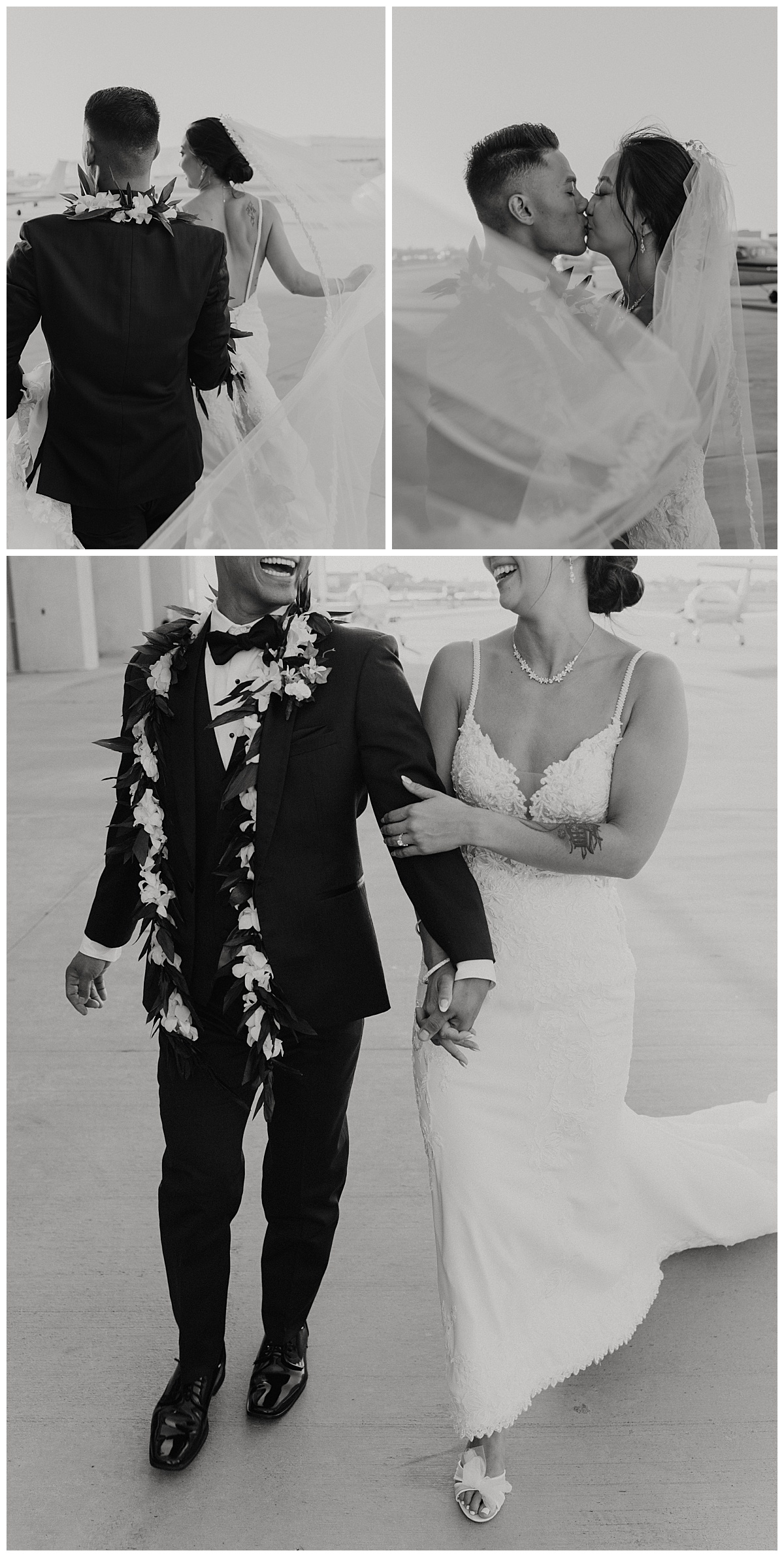 husband and wife laugh together by Stephanie J Zamora Photography